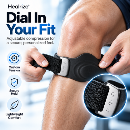 🦵 Healrize® 3D AirFlex Patellar Support Strap | 🎯 Targeted Stability | 🔥 Save Up to 30%