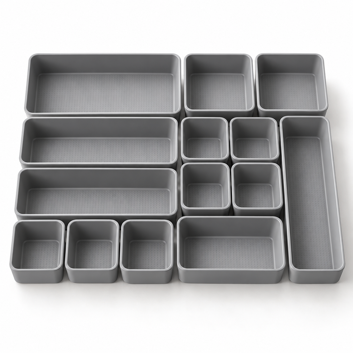 Modular Drawer Organizer Tray Set