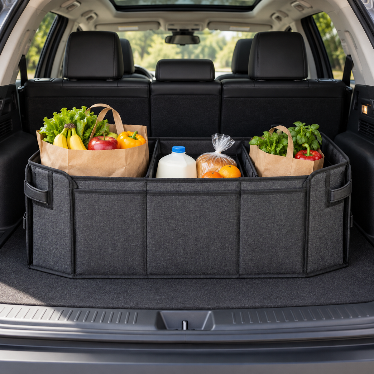 Collapsible Car Trunk Organizer